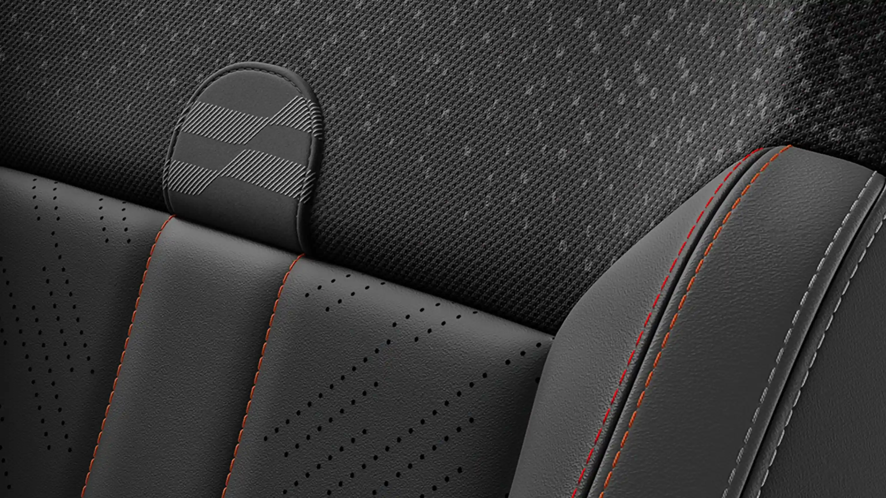 MINI Cooper Convertible– interior – gallery – jcw style seat upholstery